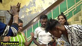 Romance blooms at birthday party.