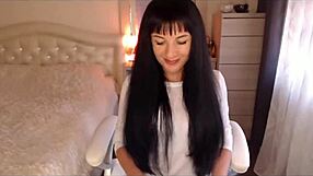 little tit brunette tamarra roman strips hot pants pussy play