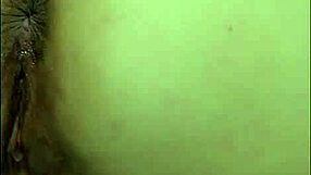 Chubby blonde takes huge dog dildo bent over dreaming of creampie