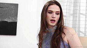 silky shemale threesome teases anal delights