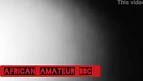 ebony couple discovers monster bbc in rough squirting fuck session