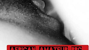 ebony couple discovers monster bbc in rough squirting fuck session