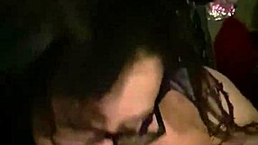 latina girlfriend shows off her fat ass in lingerie