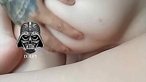 skinny babe loves double penetration with monster cocks