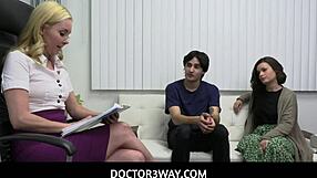 stepbro aaliyah love gets super comfy with doctor in taboo hospital threesome