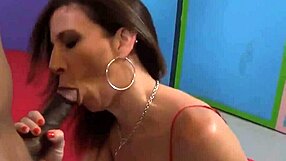 can busty milf sara jay's bubble ass handle dirk huge's monster bbc gift pounding her deep