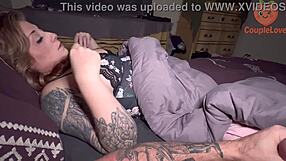 Milf Stepmom Shares Bed for Intense Taboo Son Fuck Guests