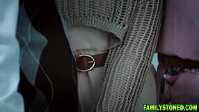 Wanna see Jenna Starr and Melody Marks fuck lucky stepson Joshua?