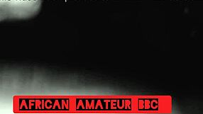 ebony couple discovers monster bbc in rough squirting fuck session