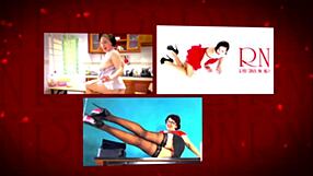 Naughty office maid without panties teases pussy lick and cock suck monday