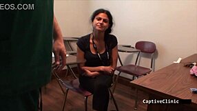 A Troubled Petite Latina Teen Spreads in Latex Handcuffs for Orgasmic Scream