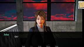 Brunette Teen Ass and Tits in Homemade Family Game 49