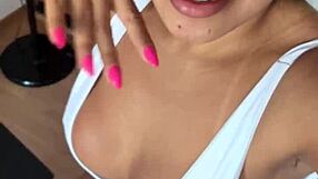 join my morning aerobics? love my naughty little swimsuit 😏👙💦