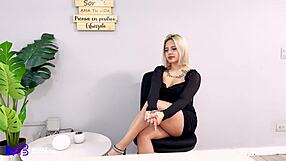 petite blonde sells natural tits pussy for job security intrigue