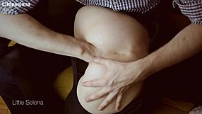 whoa deep anal fisting stretches her huge ass in tight black dress