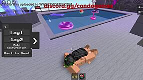 Piping another roblox girl feels so wrong but good.