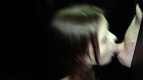 you're doing amazing ava, swallowing cum like a pro from that gloryhole