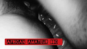 ebony couple discovers monster bbc in rough squirting fuck session