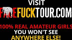 hipster maid drops everything for guest's deepthroat monster cock break