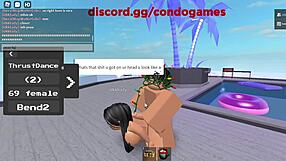 Piping another roblox girl feels so wrong but good.