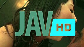 Wild Big Tits Asian Amateur Swallows Cock in Rough JAV Deal