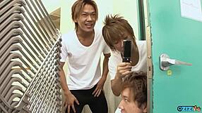 sexy skinny asian ballerina bitch poses naked fingering her big clit to orgasm