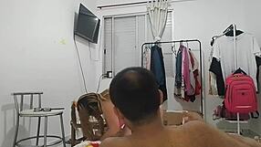 Vivi Guedez Excuses Broken TV For Horny Milf Machine Fuck Frenzy