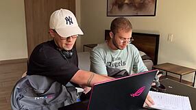 colombian milf stepmom carla morelli fucks stepsons best friend bbc interracial cuckold dorm pounding