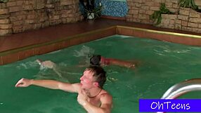 pool party turns wild with lileika zdenka marushek and friends