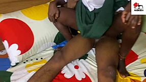 skinny students bang doggystyle after classroom lessons