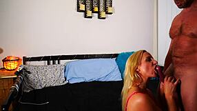 Blonde model films first-time pounding with Brad Newman!