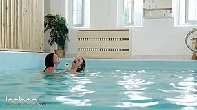 Katarina Rina And Taylee Wood Poolside Pussy Licking Orgasms