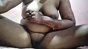 Indian Wife's Huge Natural Tits Bounce in Homemade First Time Friend Fuck