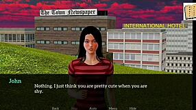 Brunette Teen Ass and Tits in Homemade Family Game 49