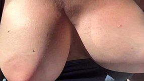 Horny Big Tits MILF Bounces Nipples Outdoors Wildly!