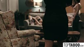 therapist ropes busty teen milfs for ass licking threesome and pussy fingering bondage