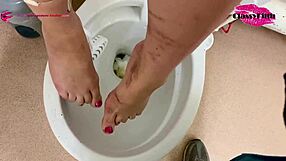 narrator watches british milfs feet milking big black cocks in steamy compilation