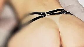 Stepsister Rides Huge Cock in Amazing Car Cowgirl with Juicy Pussy