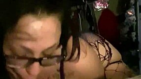 latina girlfriend shows off her fat ass in lingerie