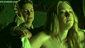 god i love showing my cock to hot blonde dakota fanning at work