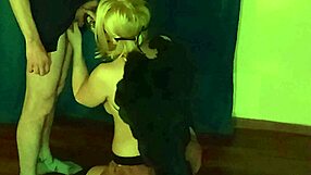 yo cosplay fucking this hot tall amazon milf deepthroat and all