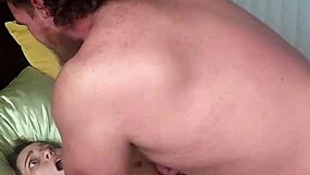 Homemade Hotwife Bent Over Gets Cum Covered in Quick Missionary Fuck