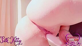 Whispered close-up toy play builds to massive climax