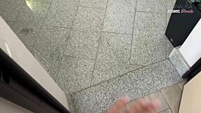 Blonde Wife Swallows Pakistani Delivery Guy's Cum After Rough Doggy Fuck