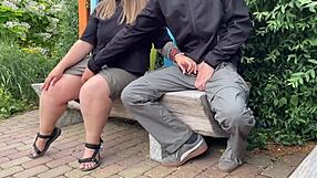 you beg for it deep in that fat ass but settle for her teasing handjob