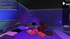 Bent over blonde bimbo takes rough doggystyle pounding from monster BBC