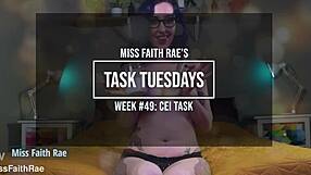 losers lap up cum like this miss faith rae says in her femdom cei instructions