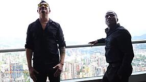 Big Butt Latina Slut Antonella Jones Takes Intense DP from 2 Big Black Cocks First Time