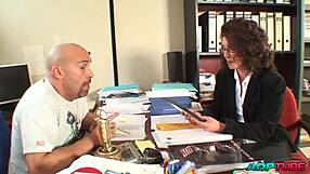 mami madura's ass wrecked in job interview anal pounding!