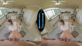 ready to pound slutty babysitter bent over kitchen counter?